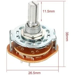 uxcell 1P8T 1 Pole 8 Position 1 Channel Rotary Switch_2