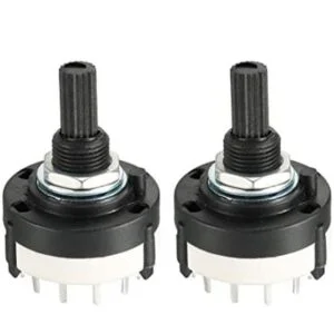 uxcell 1P12T Selector de interruptor rotativo de 1 polo_1