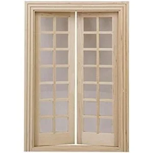 ultnice 1 12 Dollhouse Muebles Miniatura Puerta Exterior_1