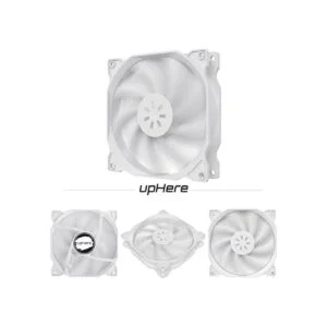 uphere Ventilador de caja blanca de 4.724 in de larga vida_2