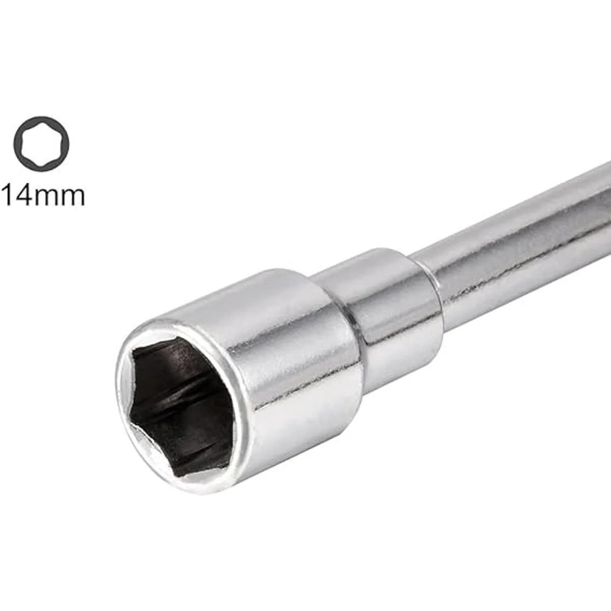 uxcell Llave de vaso hexagonal 0.551 in forma de L_3