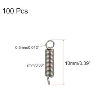 uxcell Alambre de resorte comprimido extendido diámetro_2
