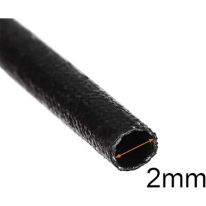 uxcell Manga de fibra de vidrio de silicona TEMP de 164_3