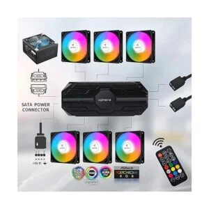 upHere Ventilador de caja de 4.724 in paquete de 6_5