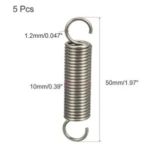 uxcell Alambre de resorte comprimido extendido de_2