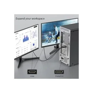 uvooi DP1.2 chapado en oro Cable adaptador de DisplayPort_6