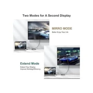 uvooi DP1.2 chapado en oro Cable adaptador de DisplayPort_4