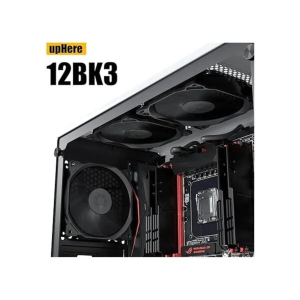 uphere Paquete de 3 ventiladores de carcasa de computadora_3