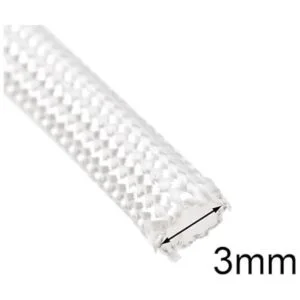 uxcell Manga de fibra de vidrio TEMP 164 pies0.118 in_3