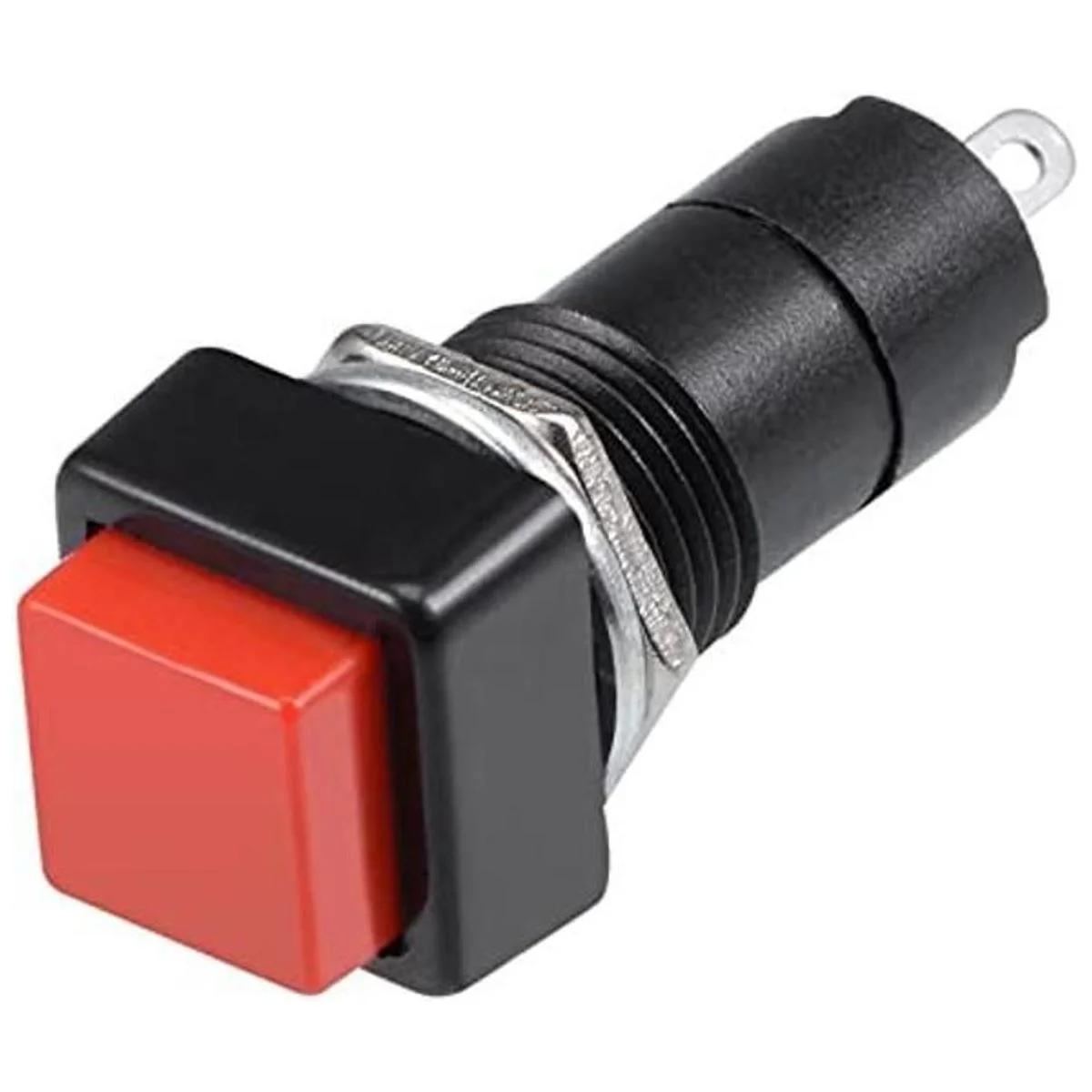 uxcell Interruptor de botón redondo plano de 0.472 in_1