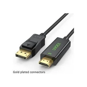 uvooi DP1.2 chapado en oro Cable adaptador de DisplayPort_5