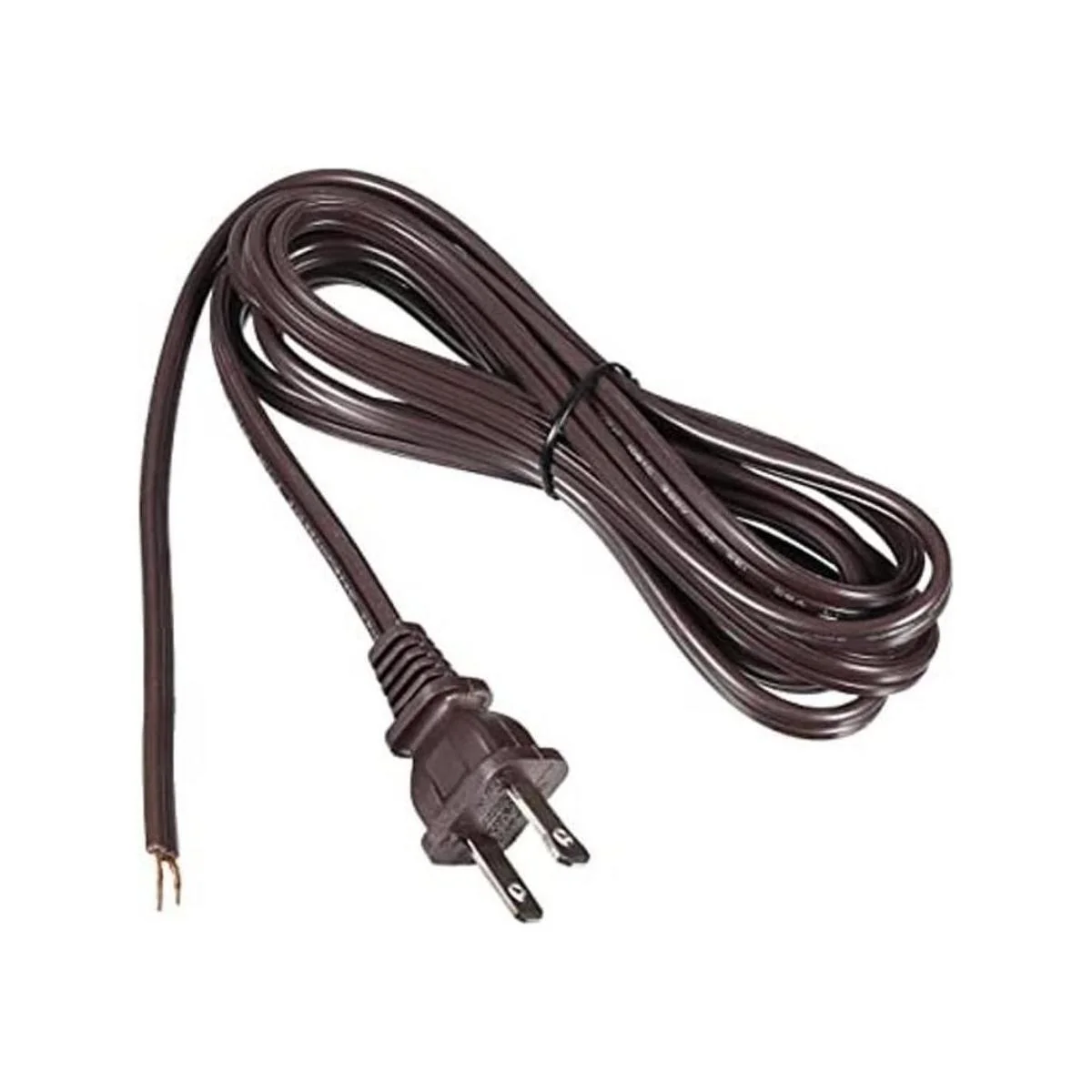 uxcell Cable de lámpara eléctrica de color plateado con_1