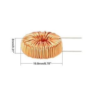 uxcell Alambre magnético de inductor toroide monolayer_4