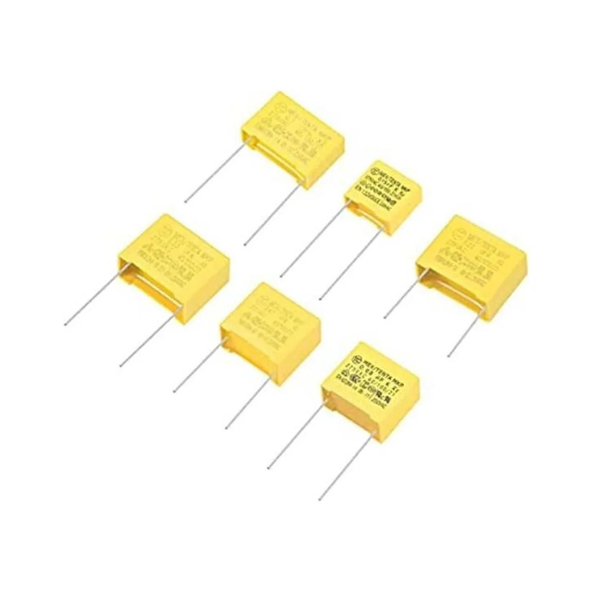 uxcell Juego de condensadores de polipropileno 01uF_1