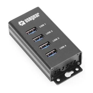 usbgear 4Port USB 3.0 Mountable carga y datos 5 Gbps Hub_1