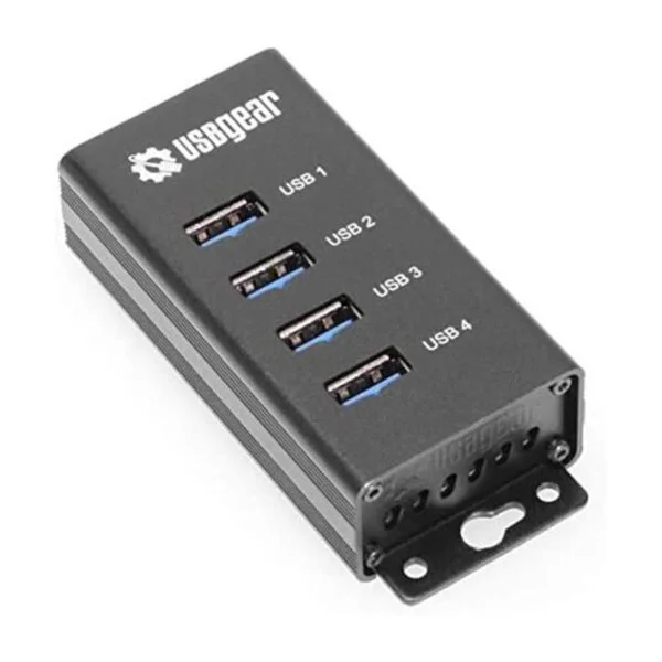 usbgear 4Port USB 3.0 Mountable carga y datos 5 Gbps Hub_1