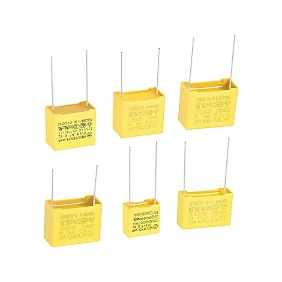 uxcell Juego de condensadores de polipropileno 01uF_4