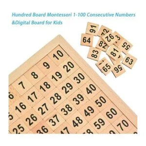 umbresen Juguetes de Madera Cientos de Tabla Montessori_5