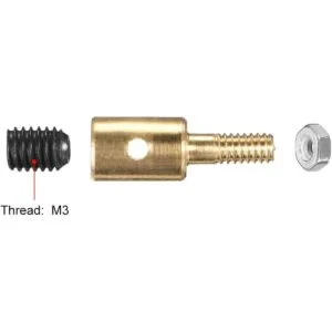 uxcell Cañas y conectores de caña de pescar para Lathe_2