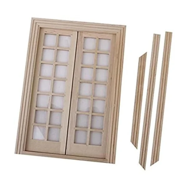 ultnice 1 12 Dollhouse Muebles Miniatura Puerta Exterior_3