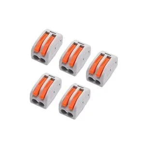 smseace 50 piezas de 2 puertos conductores de tuercas de_1