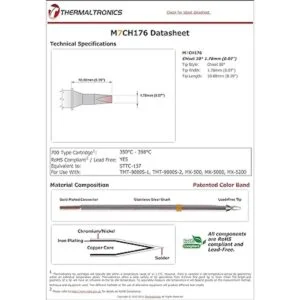 thermaltronics m7ch176 Cincel 30Deg 178 mm 0.07_3