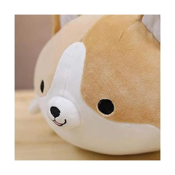sofipal Cojín de peluche de perro Corgi con diseño de_4