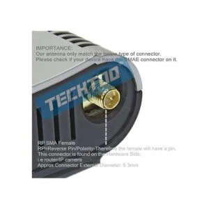 techtoo Dual Band Antena 7dbi Wifi 2.4 GHz5.8Ghz con_3