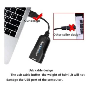 Tarjeta de captura HDMI a USB2.0 1080p30hz Juego Video y_4