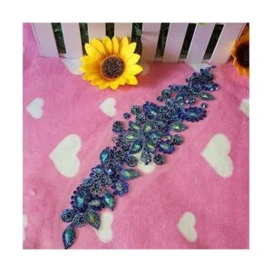 succi shan Parches de cristal brillante hechos a mano puro