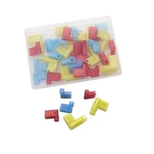 smseace 30 conectores de terminal hembra de pala de_2