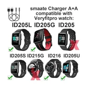 smaate Paquete de 2 cargadores para ID205L compatibles_3