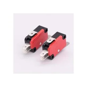 taiss 10pcs x no nc momentáneo Bisagra Palanca miniatura_2