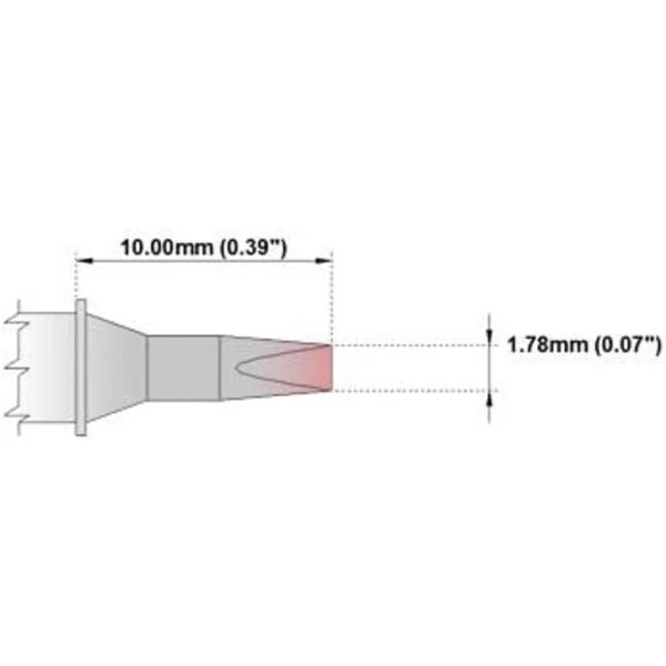 thermaltronics m7ch176 Cincel 30Deg 178 mm 0.07_2