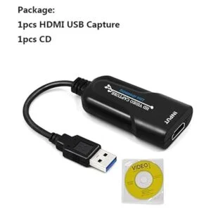 Tarjeta de captura HDMI a USB2.0 1080p30hz Juego Video y_5