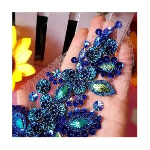 succi shan Parches de cristal brillante hechos a mano puro