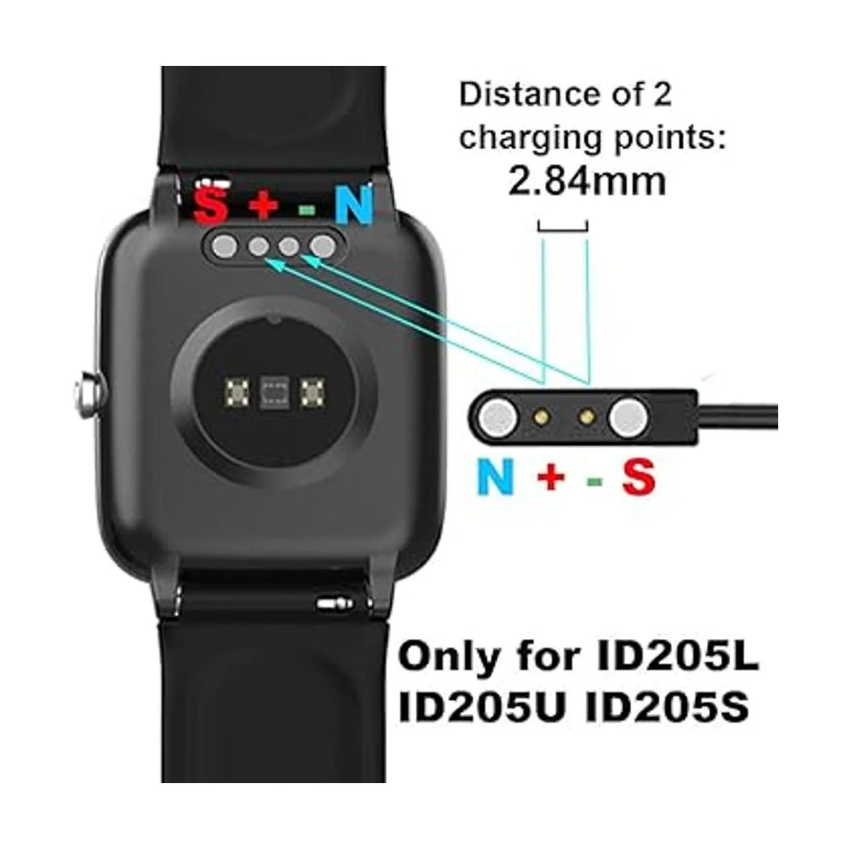 smaate Paquete de 2 cargadores para ID205L compatibles_2