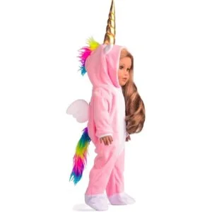 sweet dolly Ropa de muñeca disfraz de unicornio pijama_4