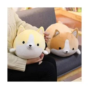 sofipal Cojín de peluche de perro Corgi con diseño de_2