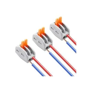 smseace 50 piezas de 2 puertos conductores de tuercas de_3