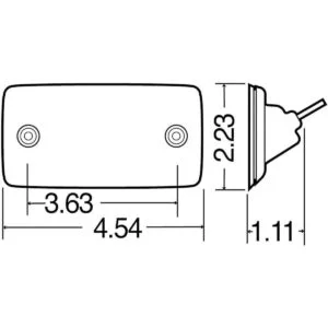 trucklite 25750y Flush Mount_5