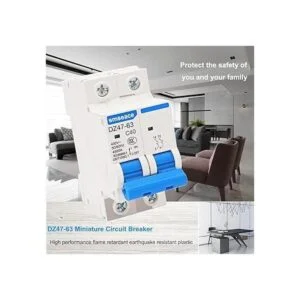 smseace Disyuntor miniatura de bajo voltaje CA 63A 400V 2_6