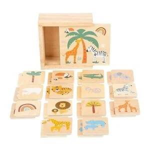 small foot 11696 Memory Safari hecho de madera con_2