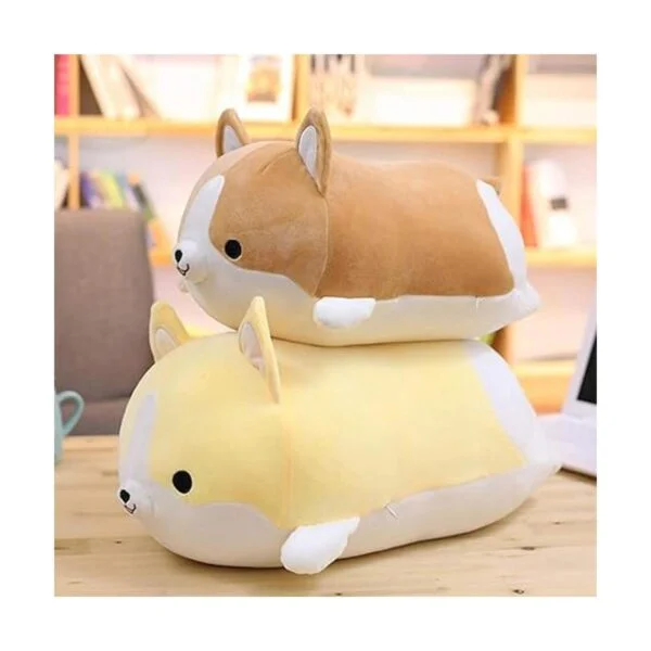 sofipal Cojín de peluche de perro Corgi con diseño de_3