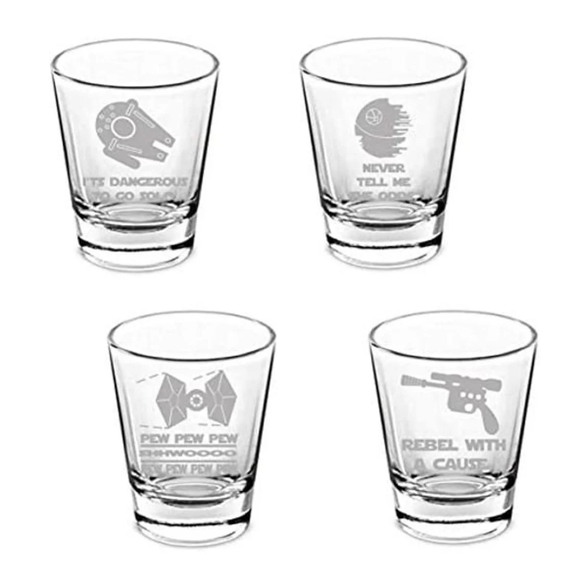 star wars chupito juego de cuatro por diseños Brindle_1