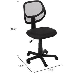 respaldo bajo malla tapizada ajustable silla giratoria_3