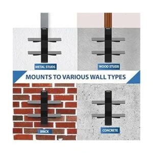 qualgear universal Estante triple soporte de pared para_6
