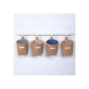 sansheng Paquete de 4 bolsas de almacenamiento colgantes_4