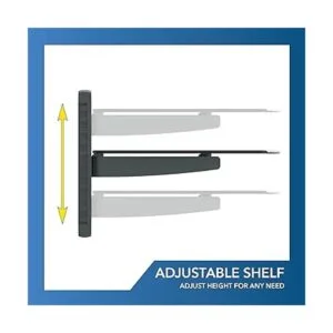 qualgear universal Estante triple soporte de pared para_4