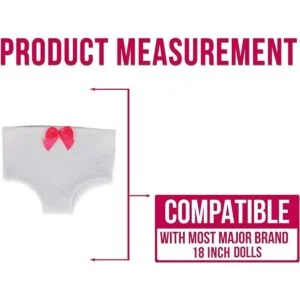 pzas juguetes ropa interior para American Girl Doll_2